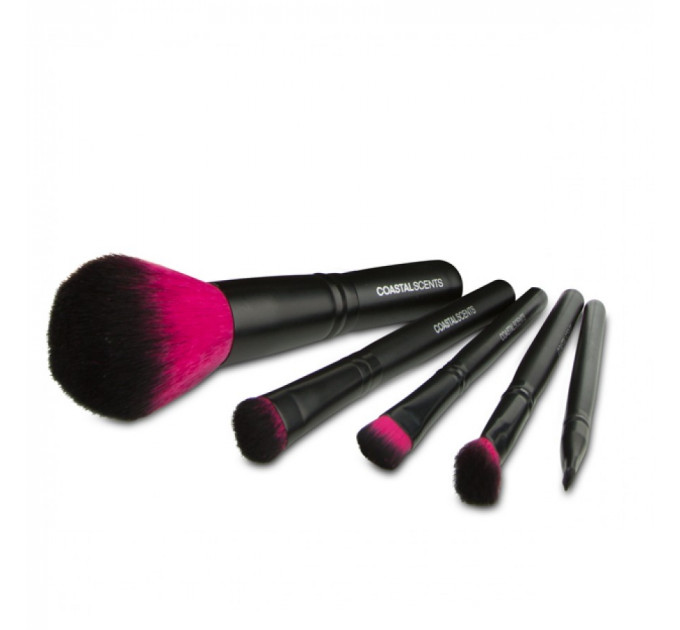 COASTAL SCENTS (Костал Сентс) Color Me Fuchsia Brush Set набор кистей для макияжа